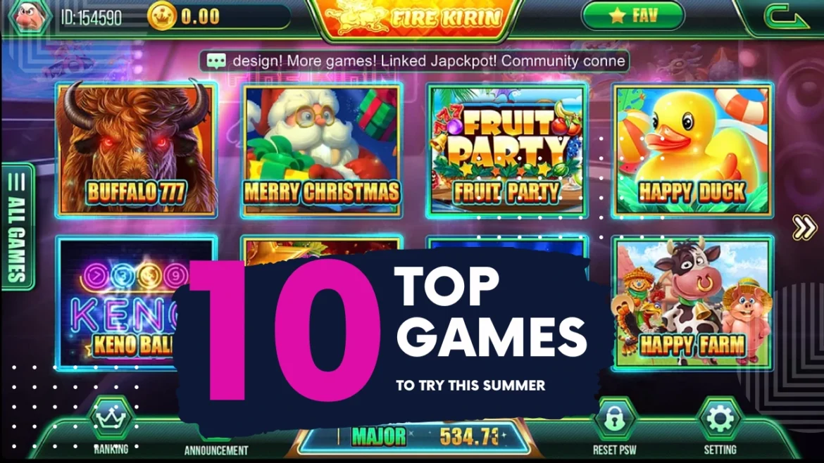 Top 10 Most Popular Fire Kirin Games in 2025 Top 10 Most Popular Fire Kirin Games in 2025
